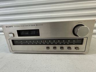 Sony ST-2950 SD Tested Powers Up But Tuner Is Not Working Parts Or Repair Only