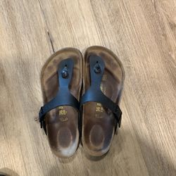 Black Birkenstocks Sz36 Or Sz6 Women’s 