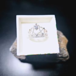 . 925 Mexican Silver Ring Size 7 1/2 "