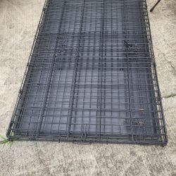 Crate dog 🐕 folding training  36 long 22 wide 24 h good condition