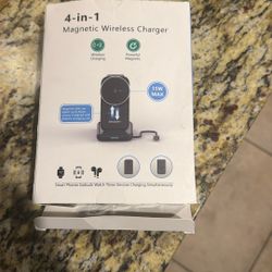 4 In 1 Magnetic Wireless Charger 