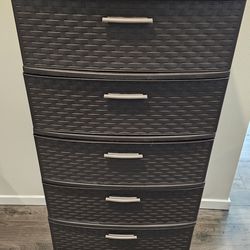 Sterilite Weave Drawer Cabinets - 6 layer stack