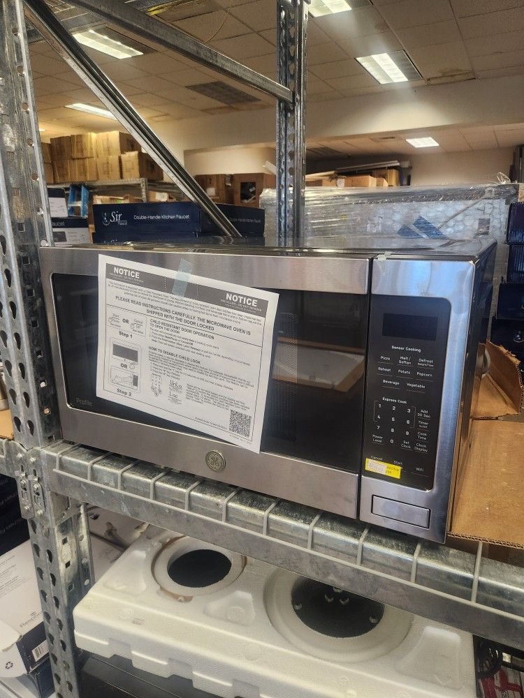 Ge Profile Countertop Microwave Stainless Steel PCST22U1W1SS
