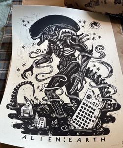 Alien Earth SDCC 2025 Attack Peter Variant RAREST With Jaw Breaker Exclusive