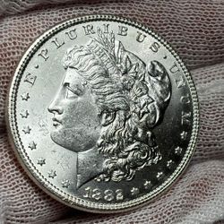 1882 Morgan Silver Dollar 