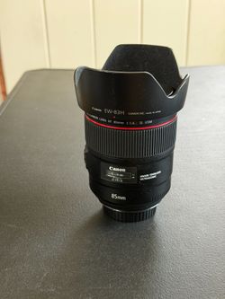 Canon EF 85mm IS USM 1.4 L Lens
