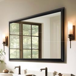 30x48 Metal Frame Mirror Coffee color