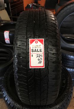 275/65/18 YOKOHAMA GEOLANDER A/T $240.00