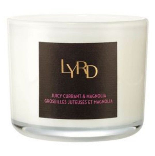 NWT Avon LYRD Juicy Currant & Magnolia Candle