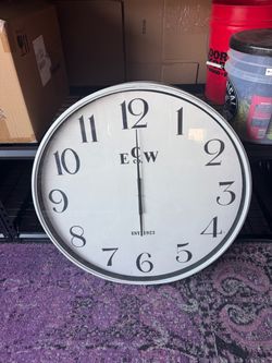 Large wall clock
