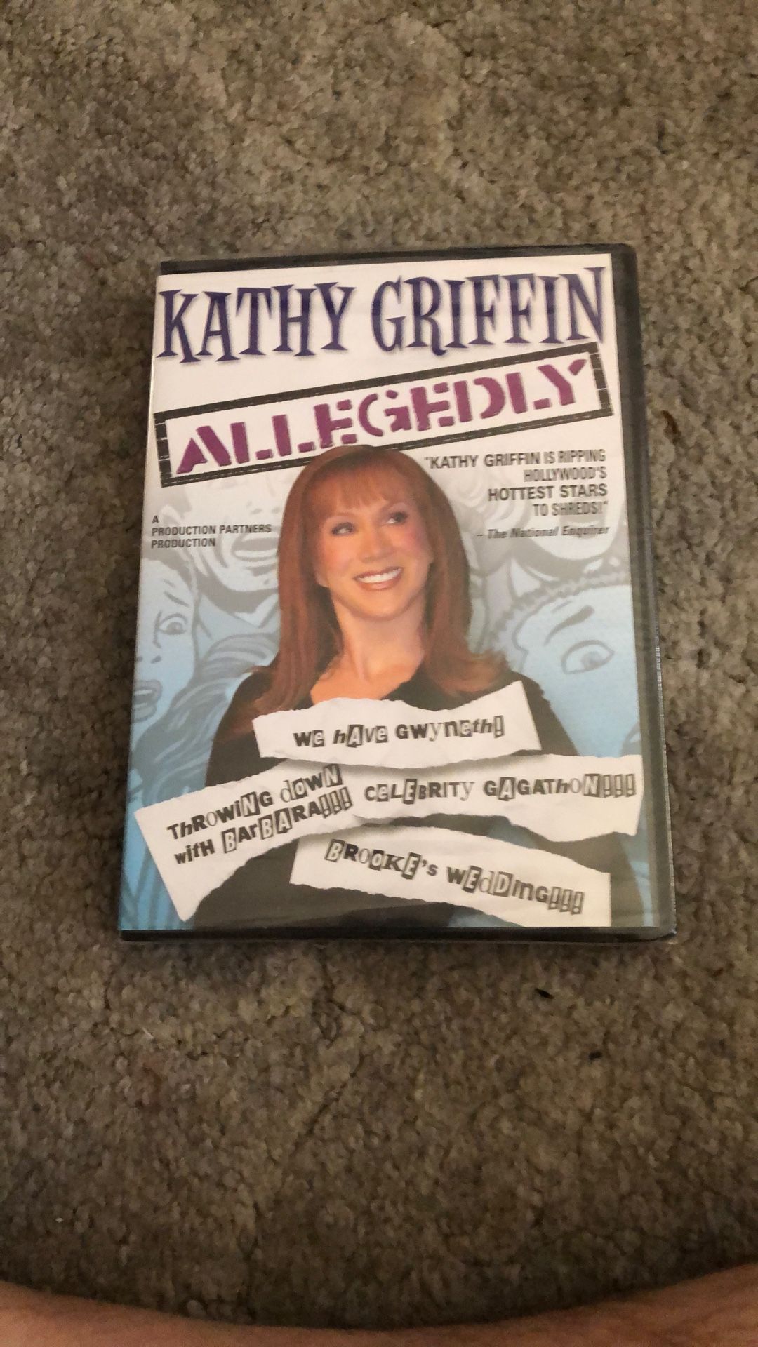 Kathy Griffin Allegedly DVD