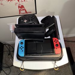 Nintendo Switch + Pro Controller
