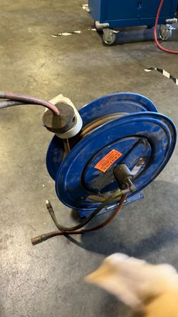 Welding hose reel