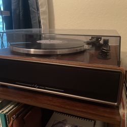 Record Player, Stand, Records 
