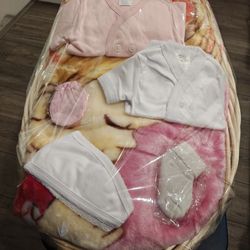 Baby Girl Basket 