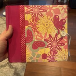 Flowered Photo Album