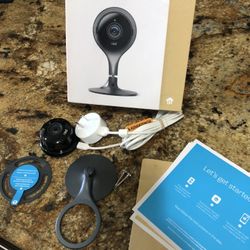 Nest Cam Indoor 1080P High Quality Security Camera w/ Night Vision NC1102ES