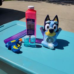 FREE Bluey Bubble Machine Set with Accessories
