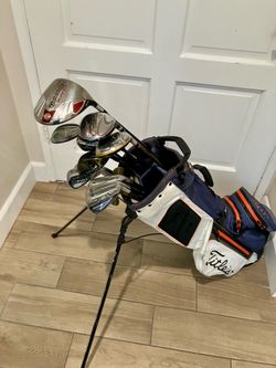 TaylorMade & Cobra Golf Clubs Set