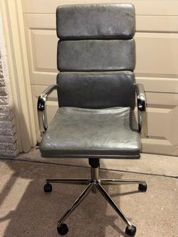 Gray  High-Back Office Chair