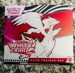 Pokemon TCG Scarlet & Violet 10.5 White Flare Elite Trainer Box