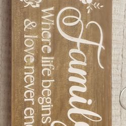Home Decor Sign 