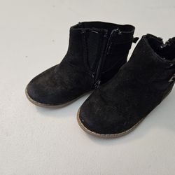 Old Navy Black Girls Boots