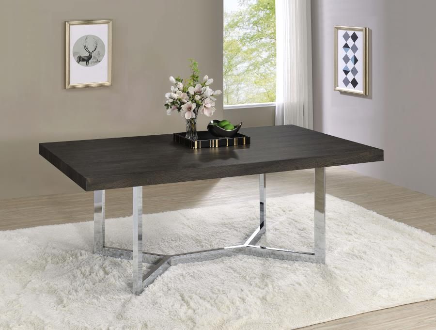 Dark Oak DINING TABLE 72" / Mesa de Comedor 72",All Products : American Fashion Style Bags On Sale
