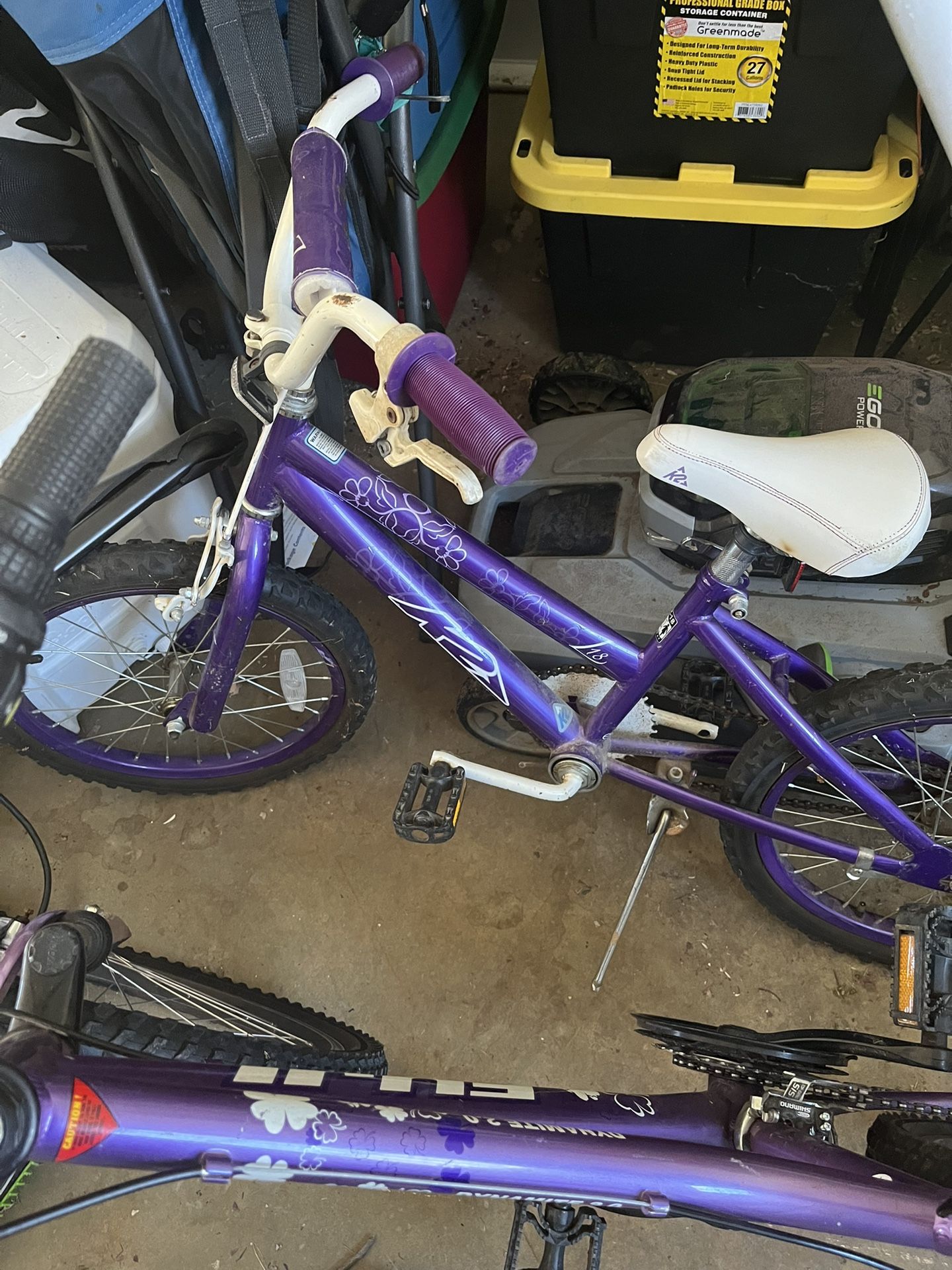 Girls 16” K2 Bike