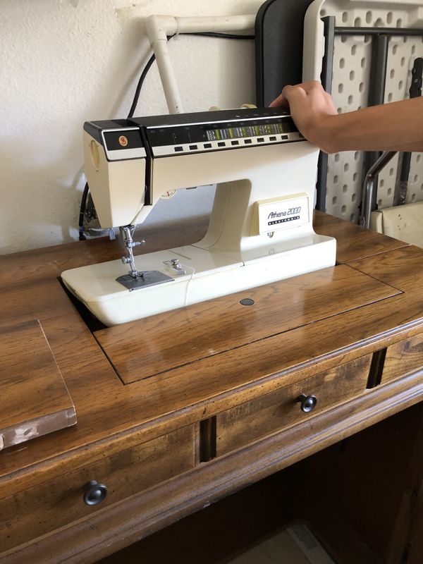 Singer Sewing Machine Cabinet Athena 2000 For In San Go Ca Offerup