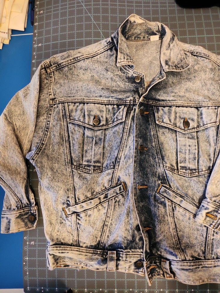 Palmetto's Jean jacket. small. heavy denim
