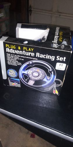 Race Car Driving Game - Adventure Racing Race Car Driving Game - Adventure Racing Set - Plug & Play