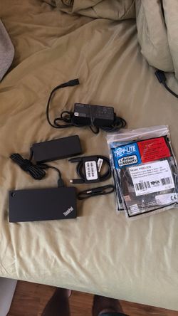 NEVER USED Lenovo ThinkPad Docking Station