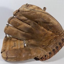Vintage Baseball Glove • Warren Spahn • Major League • Rawlings AMCP Pro Design