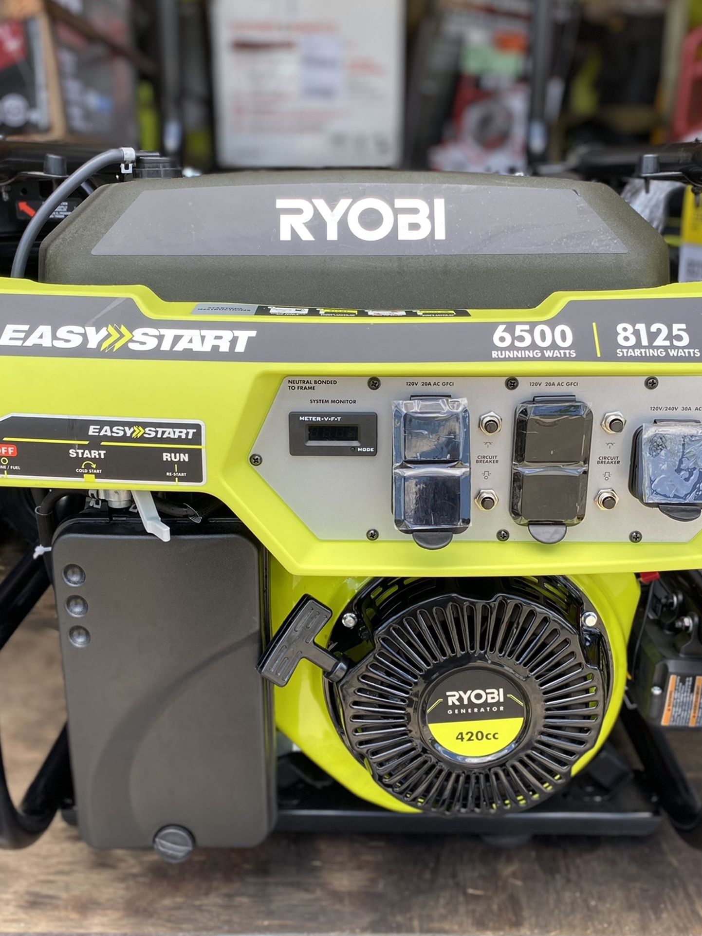 Ryobi 6500 Watt Generator 