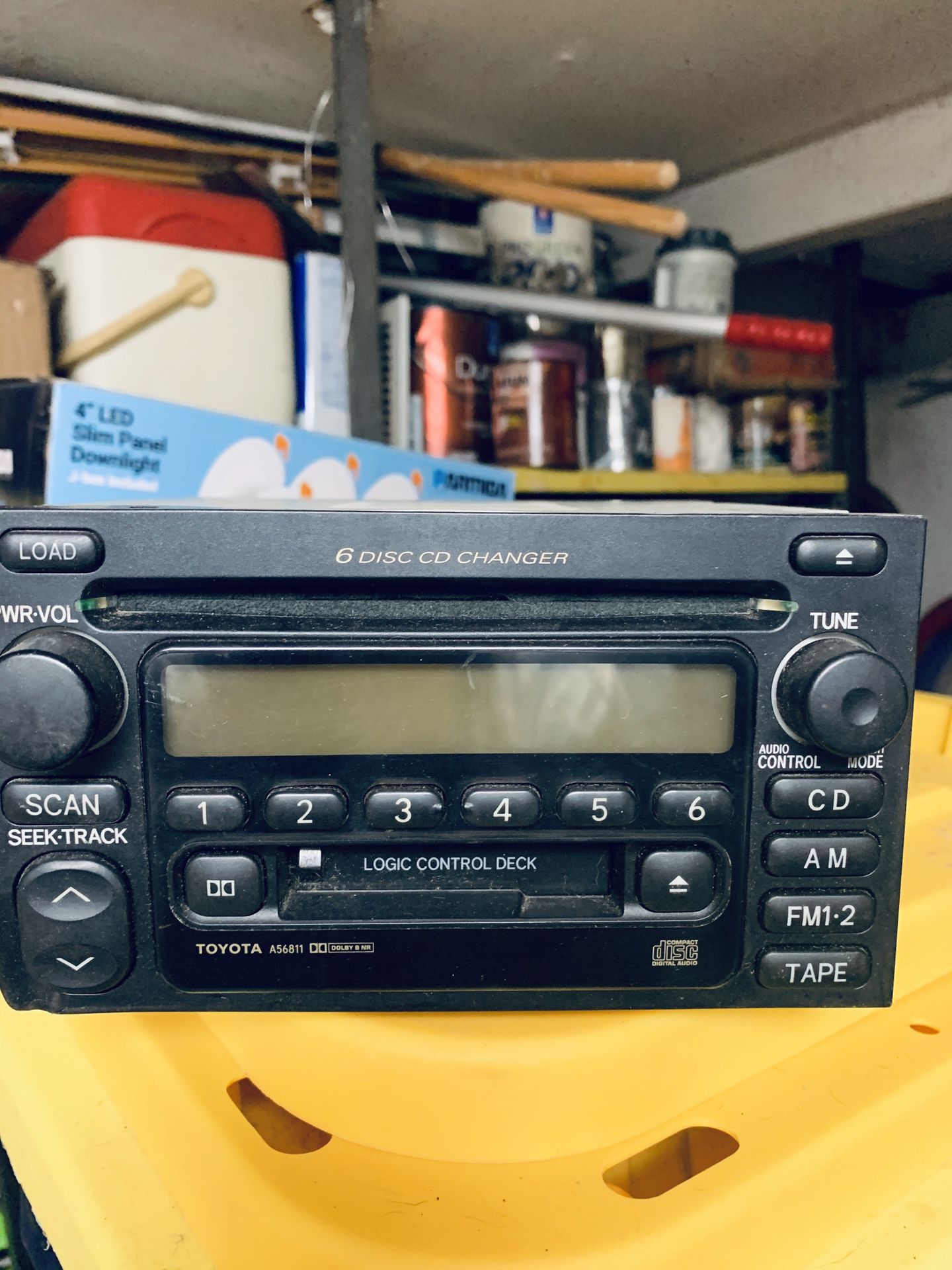 2001 (Toyota tundra Limited) OEM radio with 6 disc changer and factory amp