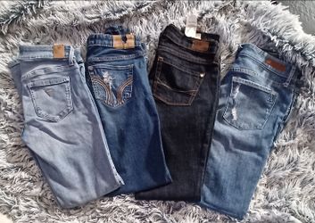 Variety of skinny  jeans