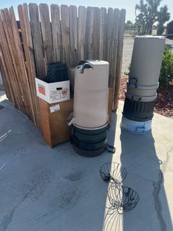 Trash cans