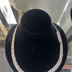 10k Chain Natural Diamonds