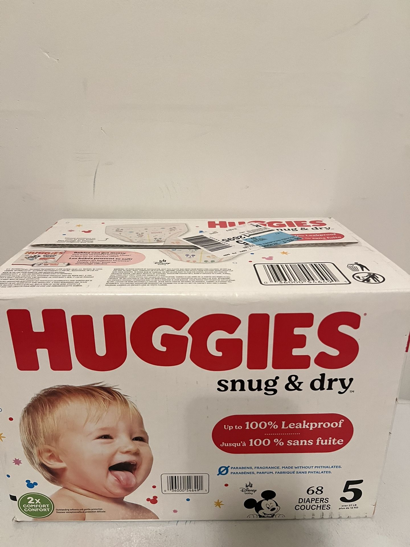 Huggies Box Diapers $20