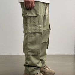Men’s Baggy Cargo Jogger Pants All Sizes Available 