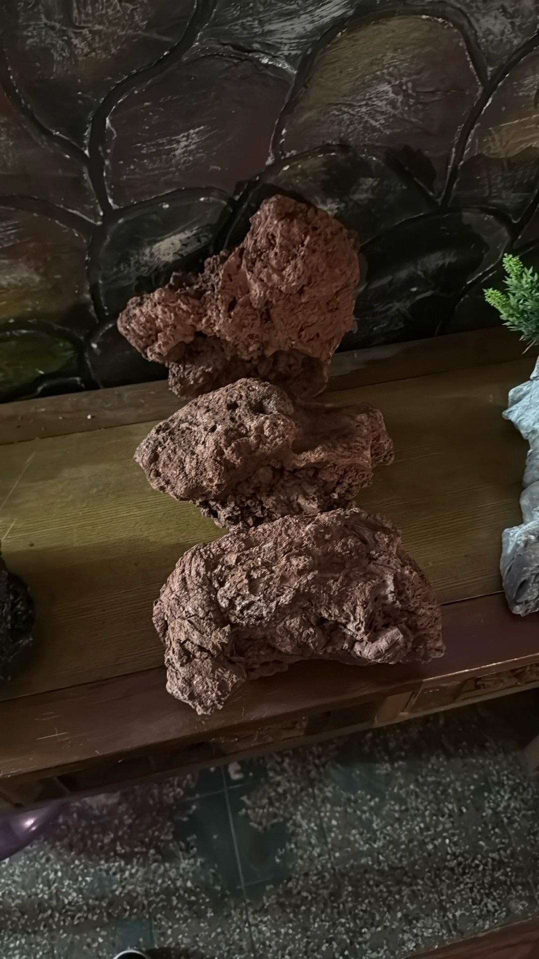 3 Set Rock Fish Tank