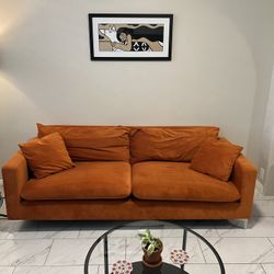 Orange Couch