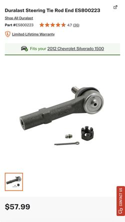 Outer Tie Rods / Air Filter