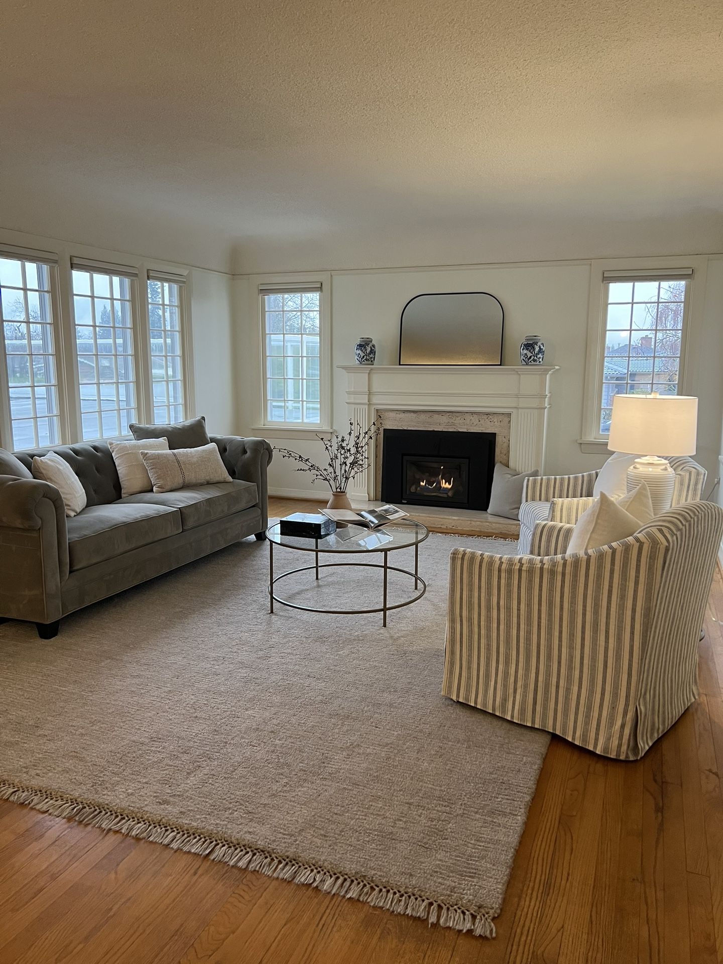 Large Round Coffee Table