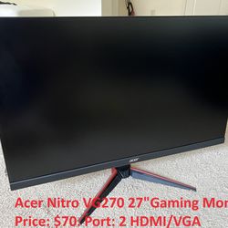 Monitor computer 27"/24"/22"/19"  Acer/Asus/Viewsonic/Dell