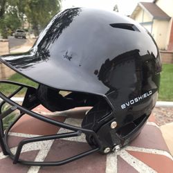 Baseball helmet .