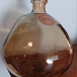 Amber Vidrios San Miguel Vase 