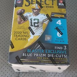 🏈🏈🏈2020 NFL SELECT FOOTBALL🔥🔥BLASTER💥BOX BRAND JUST RELEASED BRAND UNOPENED FACTORY SEALED PERFECT EXCELLENT MINT CONDITION‼🏈🏈🏈 