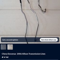 Chevy Diesel Transmission Line Set.